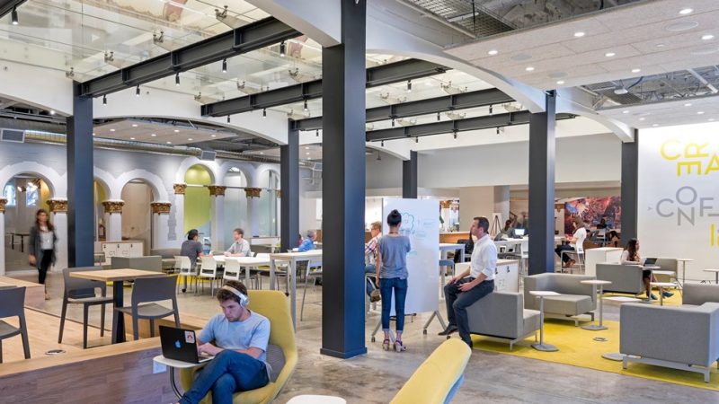 Which are the different types of coworking space? 